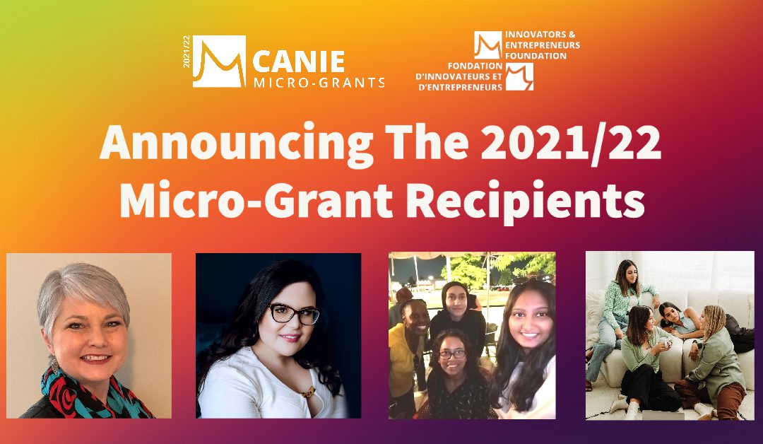 Announcing The 2021/22 Micro-Grant Recipients