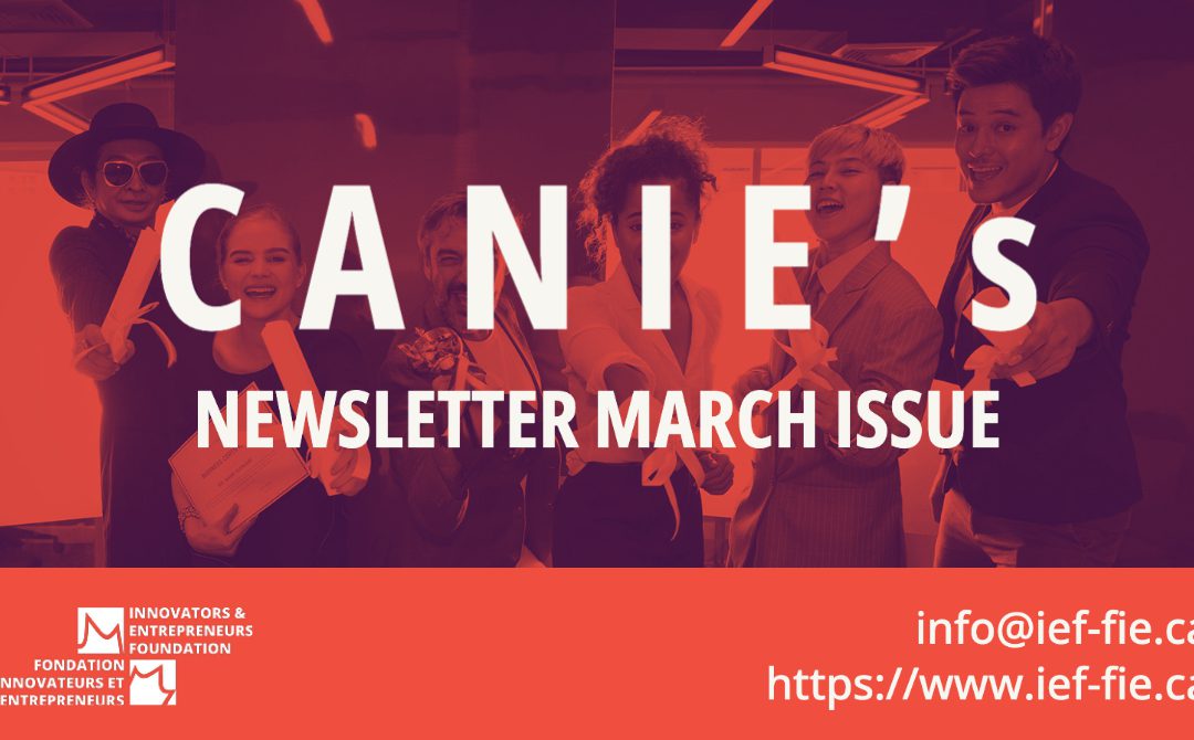 CANIE's NEWSLETTER MARCH ISSUE