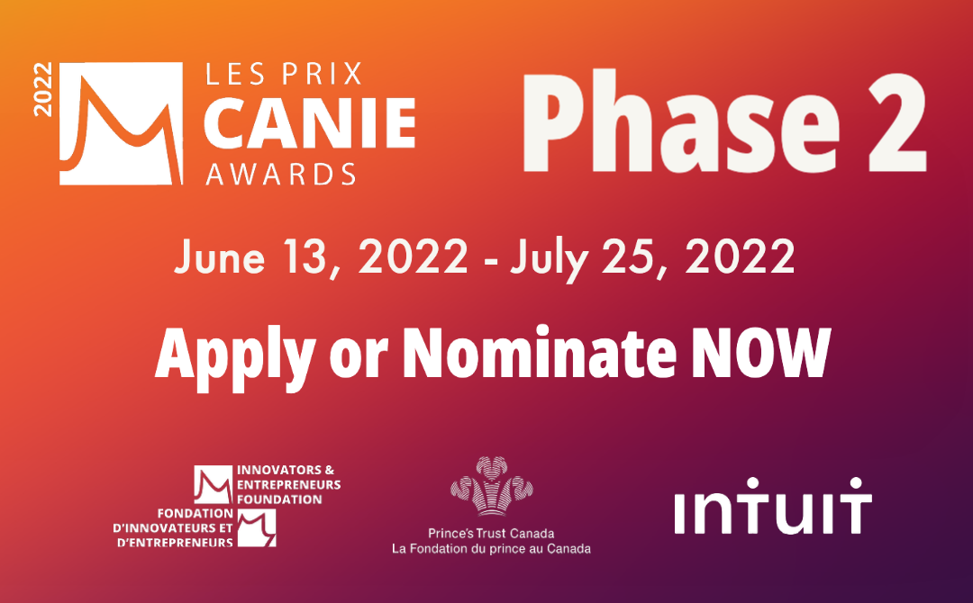 Announcing the launch of Phase Two CANIE Awards, and our partners and sponsors