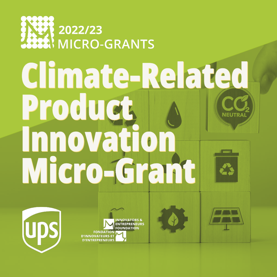 Climate-Related Product Innovation Micro-grant