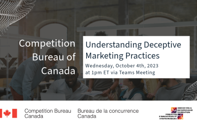 Competition Bureau of Canada: Understanding Deceptive Marketing Practices